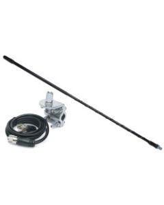 Solarcon 214-BK 4' Black Fiberglass Antenna Kit
