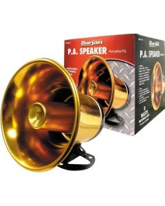 Barjan 300-54160 5" Gold PA Horn