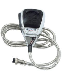 Astatic 636L-C 4 Pin Chrome Noise Canceling Microphone
