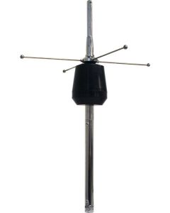 Workman CB1310 Trucker Antenna with Ground Radials-17" Shaft