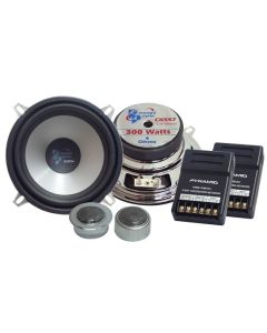 Pyramid CK557 5.25" 2-Way Midbass & Tweeter Component Kit