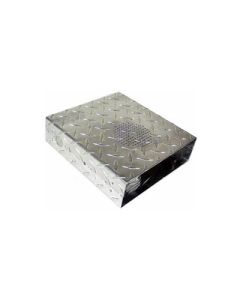 RC2978 Diamond Plate Case Cover For Cobra 29LTD Radios-Front Mic