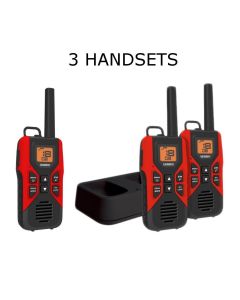 Uniden GMR3055-3VP 22 Channel 30 Mile Range FRS/GMRS Radios 3 Pack