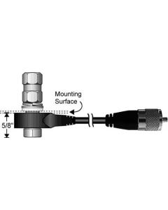 Firestik K4-8R18 18' RG58 Coax with PL-259 to Fire Ring Stud Included