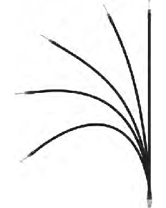 ProComm KF Flexible Series Antenna-White-4 Foot