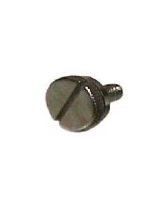 Workman KN-6E BULK Nickle Plated Brass 6mm Radio Knob