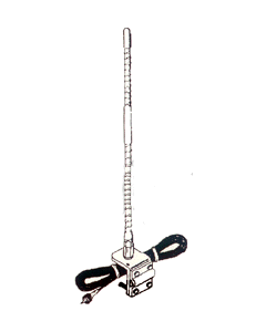 Everhardt NGP-1 BK Black 4' No Ground Fiberglass Antenna Kit