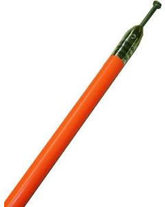 3' SKIP SHOOTER ANTENNA BROAD Band Neon Orange