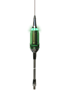 Sirio P5K3/8LEDSHAFT Center Loaded Trucker Antenna w/ Light Up Coil - SIRIO P5K3/8LEDSHAFT
