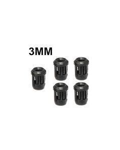 Pro Trucker PTLED-3MM HLDR PX 3MM Plastic LED Lamp Diode Holder - SINGLE BULK