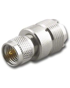 Pro Trucker PTMUSOX Mini UHF Male to UHF Female (SO-239) Adapter