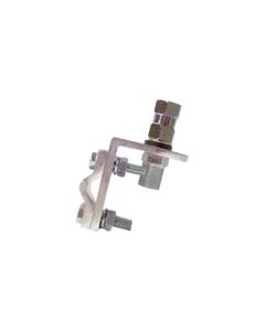 Pro Trucker PTRV1-HDL Single Groove Mirror Mount with Heavy Duty SO-239 Stud Mount-Packaged