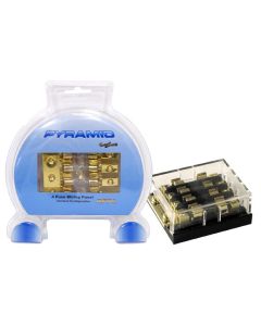 Pyramid RFP4 1 In 4 Out Fuse Wiring Panel