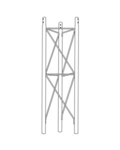 Rohn SB25G 3' 4" Short Base Section