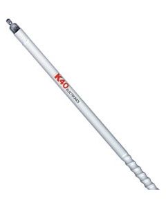 K40 T Series PowerWhip Fiberglass Antenna-White-4.5 Foot