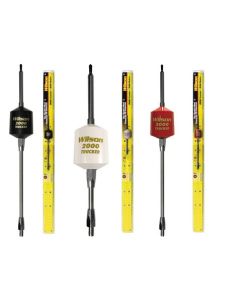 Wilson W2000 49" Center Load Trucker Antenna-Black-5" Shaft